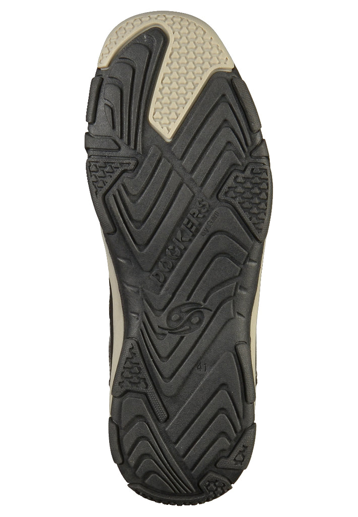 Dockers Sneaker Lederimitat Schwarz - surf4shoes