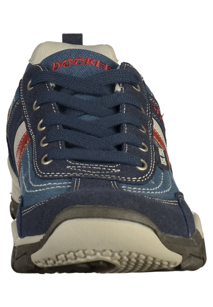 Dockers Sneaker Lederimitat Navy - surf4shoes