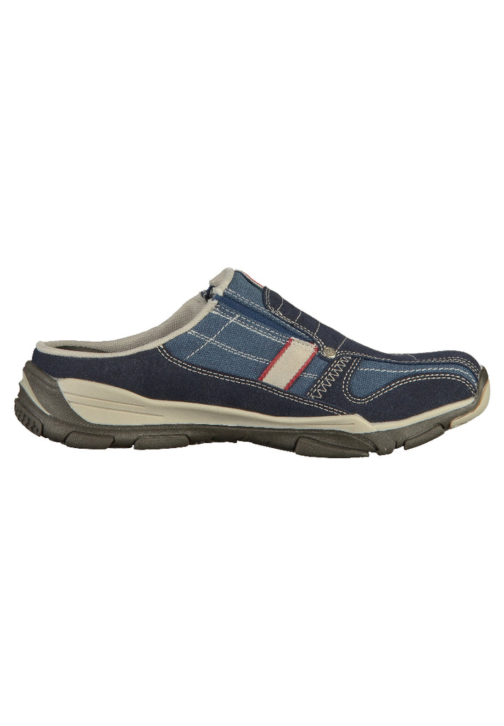 Dockers Clogs Lederimitat Navy - surf4shoes