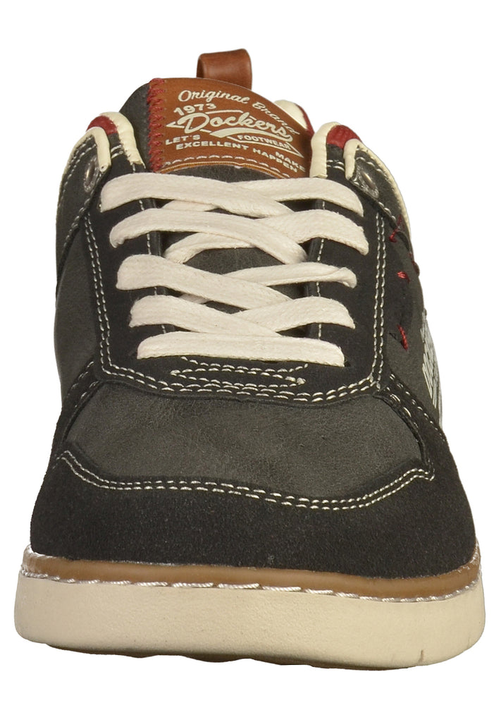 Dockers Sneaker Lederimitat Schwarz - surf4shoes