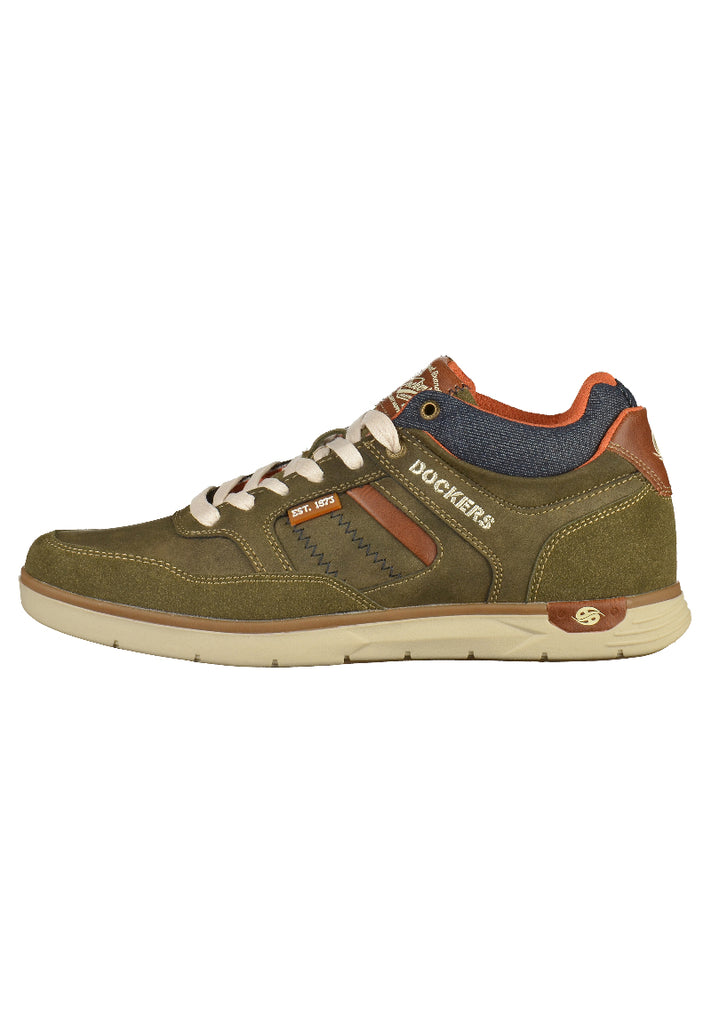 Dockers Sneaker Lederimitat Grün - surf4shoes