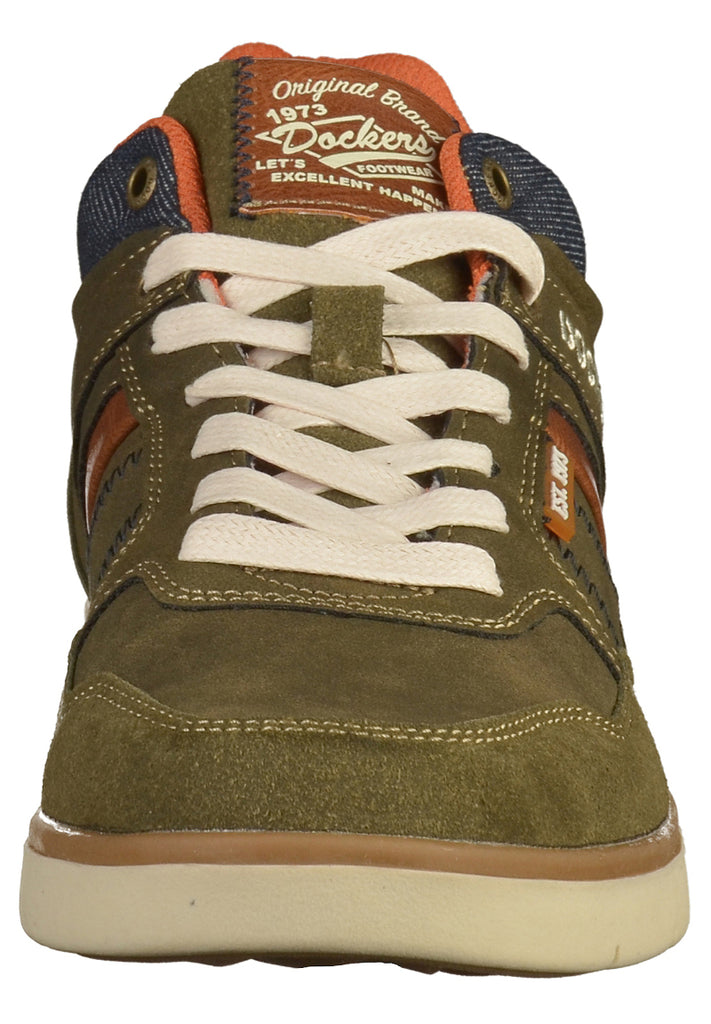 Dockers Sneaker Lederimitat Grün - surf4shoes