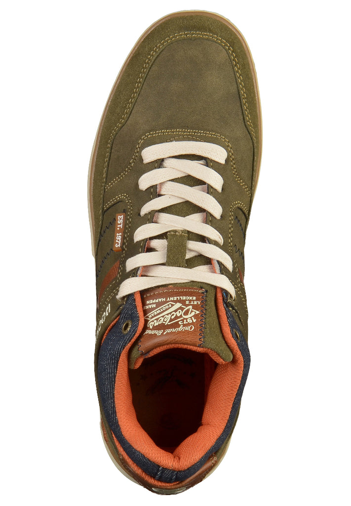 Dockers Sneaker Lederimitat Grün - surf4shoes