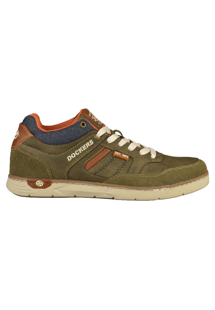 Dockers Sneaker Lederimitat Grün - surf4shoes