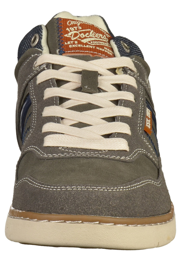 Dockers Sneaker Lederimitat Dunkelgrau - surf4shoes