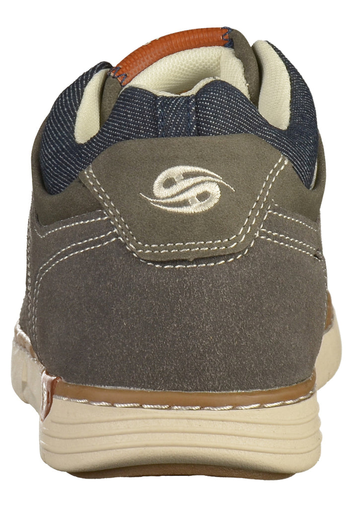 Dockers Sneaker Lederimitat Dunkelgrau - surf4shoes