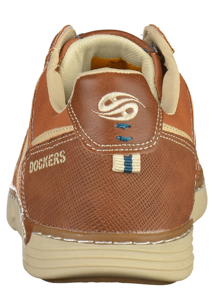 Dockers Sneaker Lederimitat Cognac - surf4shoes