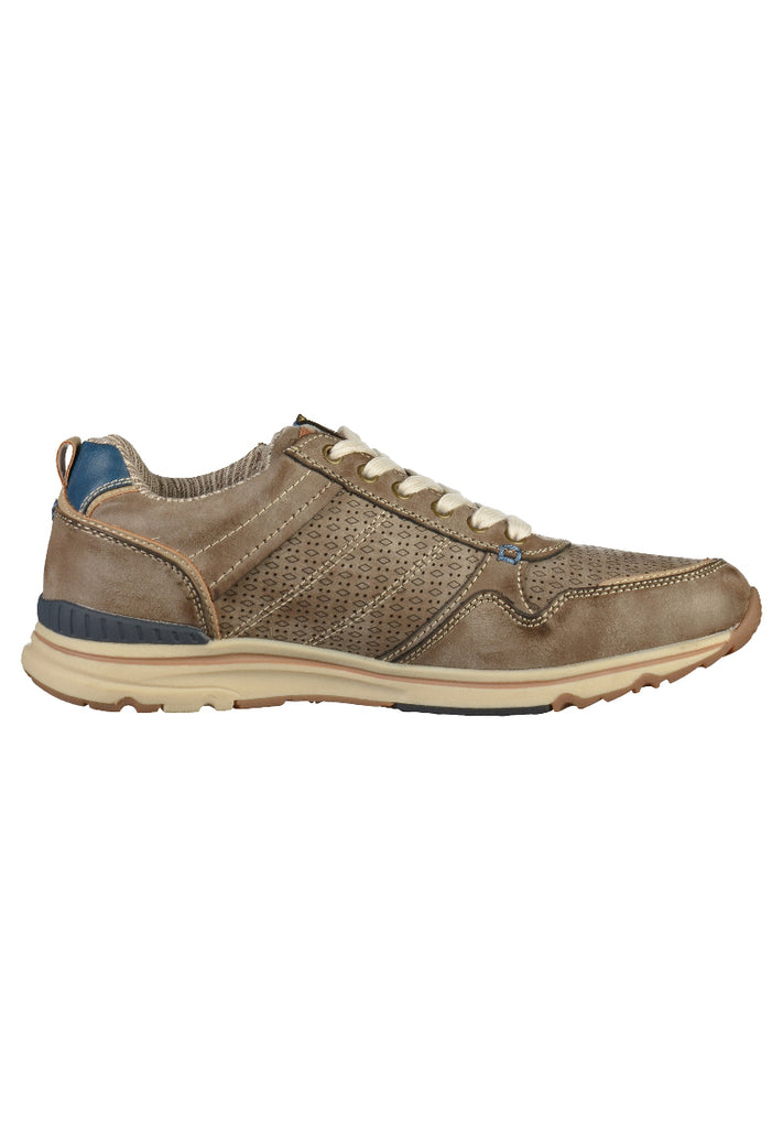 Dockers Sneaker Lederimitat Dunkelbraun - surf4shoes