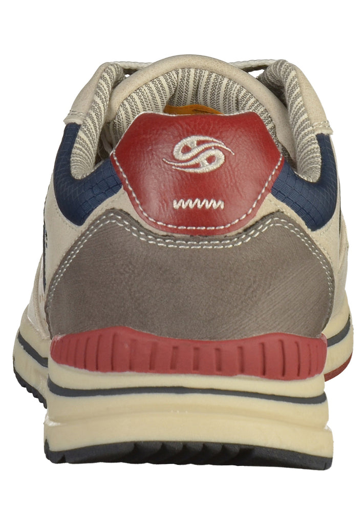 Dockers Sneaker Lederimitat Hellgrau - surf4shoes