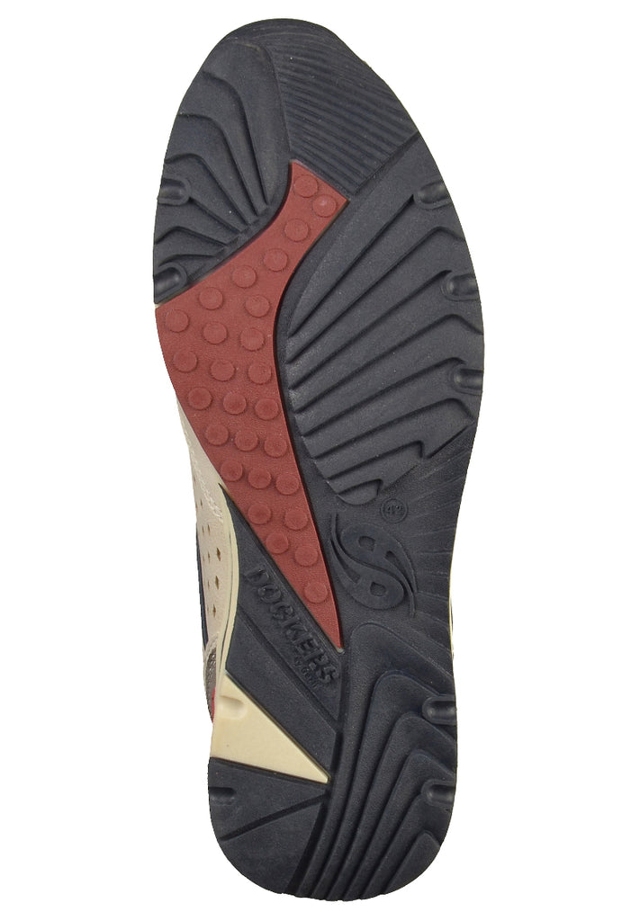 Dockers Sneaker Lederimitat Hellgrau - surf4shoes