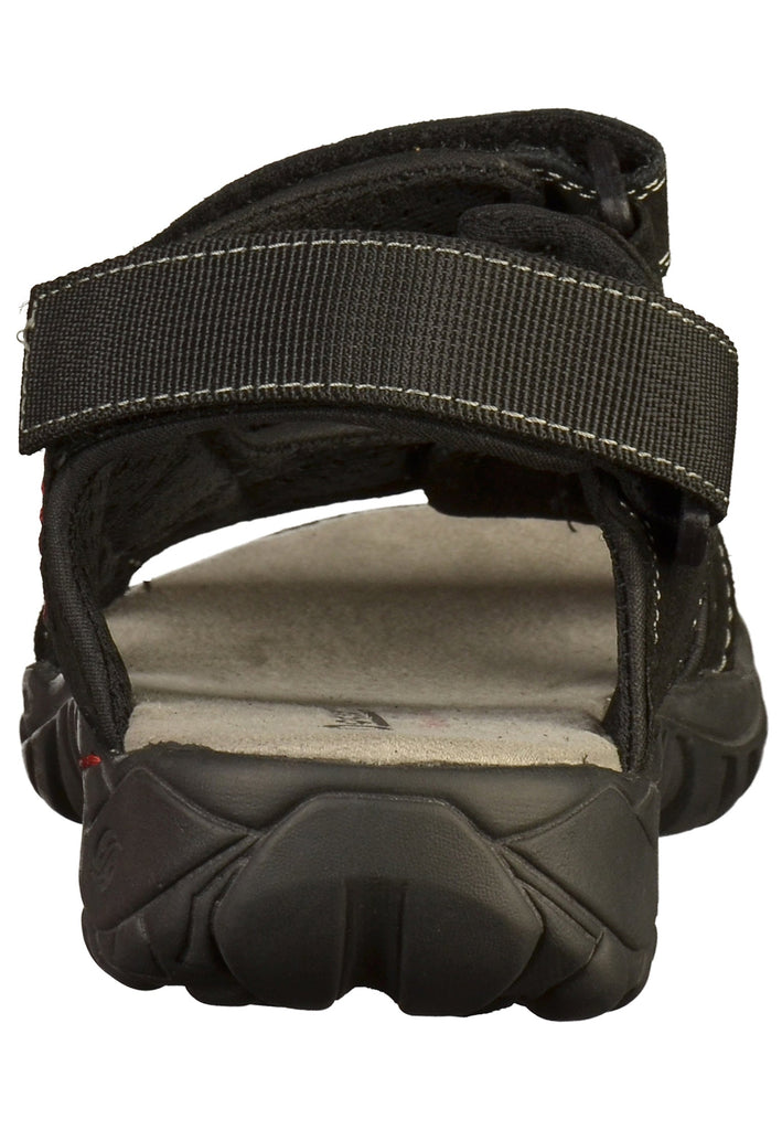 Dockers Sandalen Leder Schwarz - surf4shoes