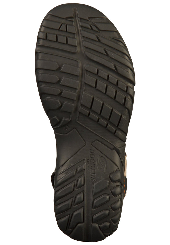 Dockers Sandalen Leder Taupe - surf4shoes