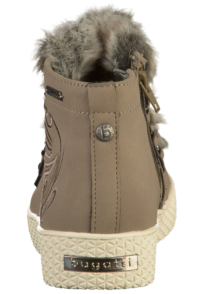 Bugatti Stiefelette Lederimitat/Textil Dunkelgrau - surf4shoes