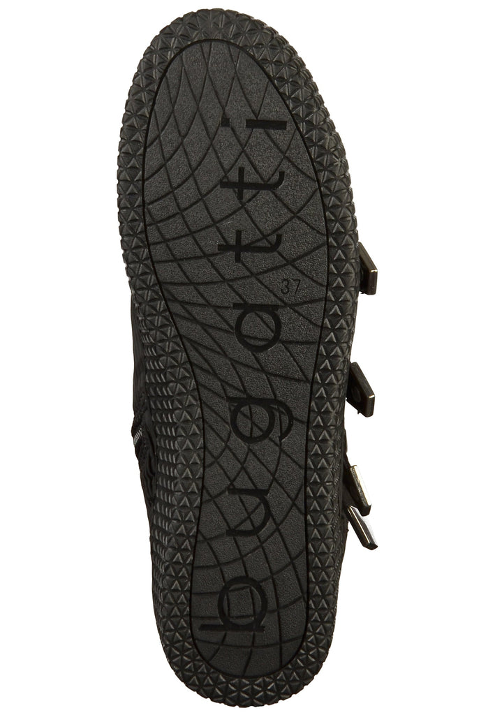 Bugatti Stiefelette Lederimitat/Textil Schwarz - surf4shoes