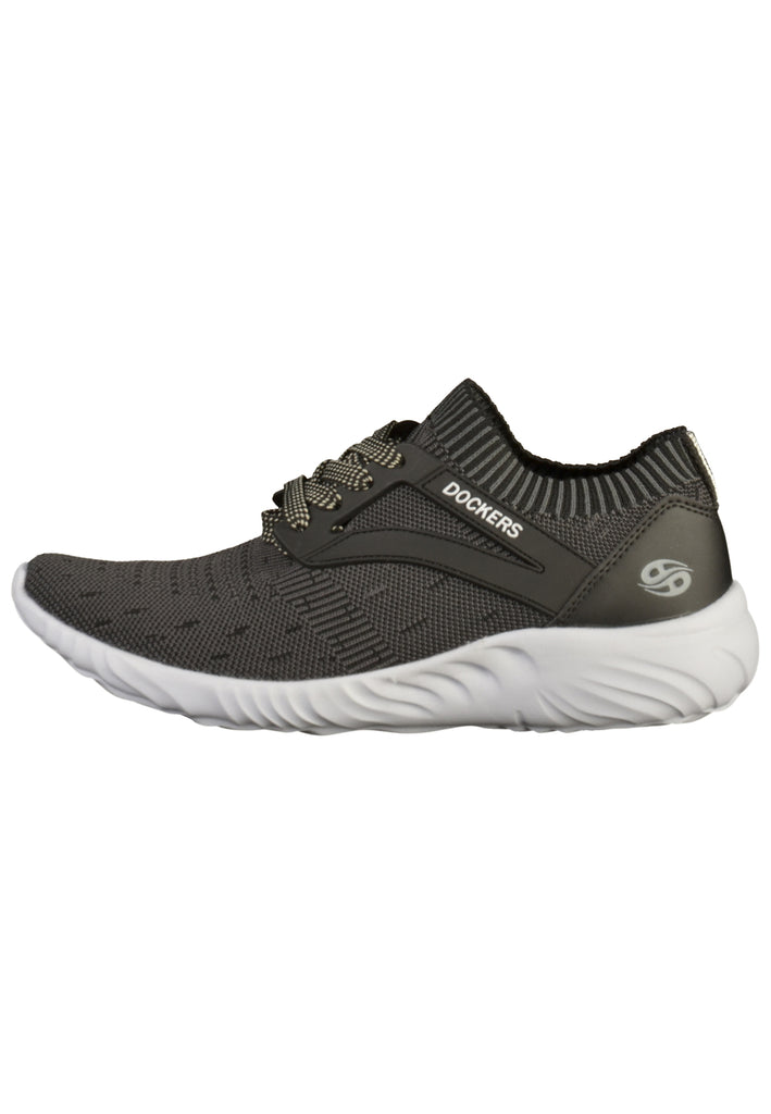 Dockers Sneaker Lederimitat/Textil Schwarz - surf4shoes