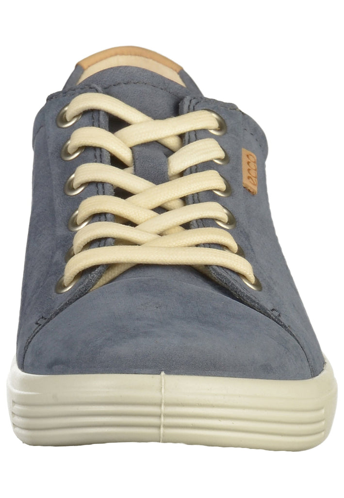 ecco Sneaker Leder Blau - surf4shoes