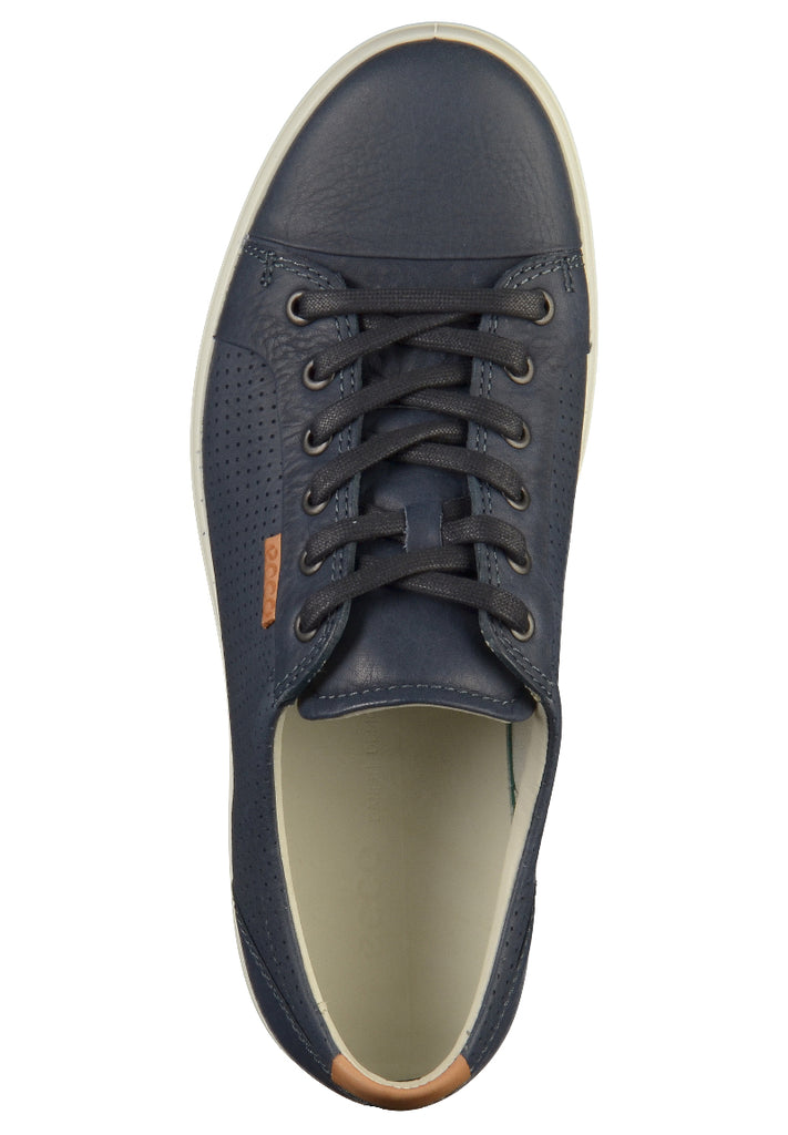 ecco Sneaker Leder Navy - surf4shoes