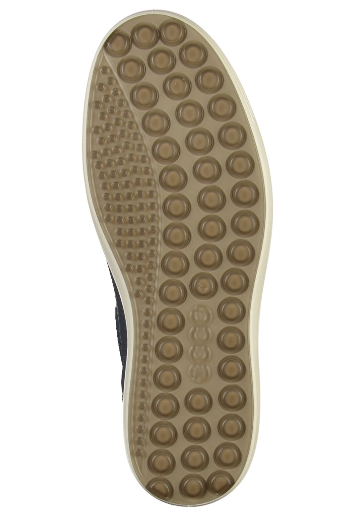 ecco Sneaker Leder Navy - surf4shoes