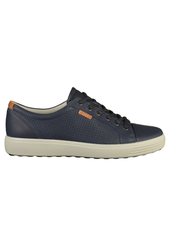 ecco Sneaker Leder Navy - surf4shoes