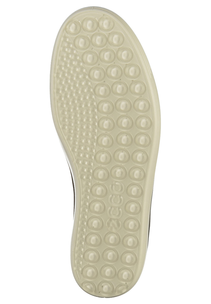 ecco Slipper Leder/Textil Dunkelgrau - surf4shoes