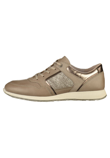 ecco Sneaker Leder Grau - surf4shoes
