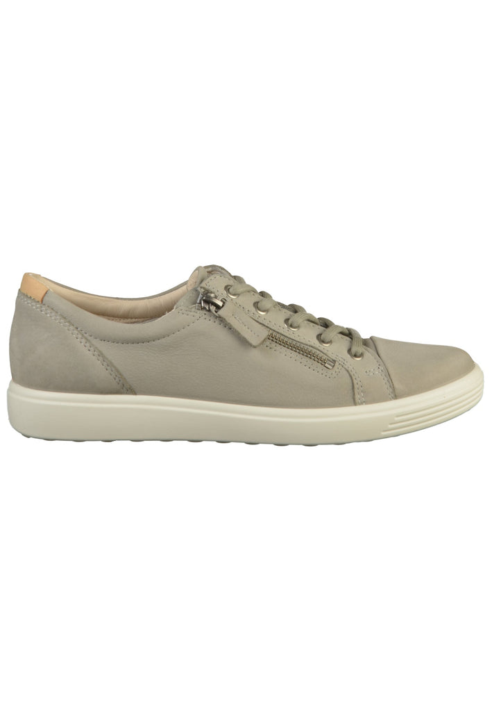 ecco Sneaker Leder Grau - surf4shoes