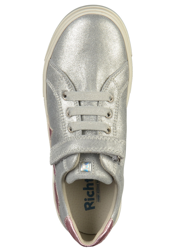 Richter Sneaker Leder Silber/Rosa - surf4shoes