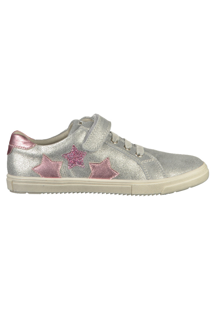Richter Sneaker Leder Silber/Rosa - surf4shoes