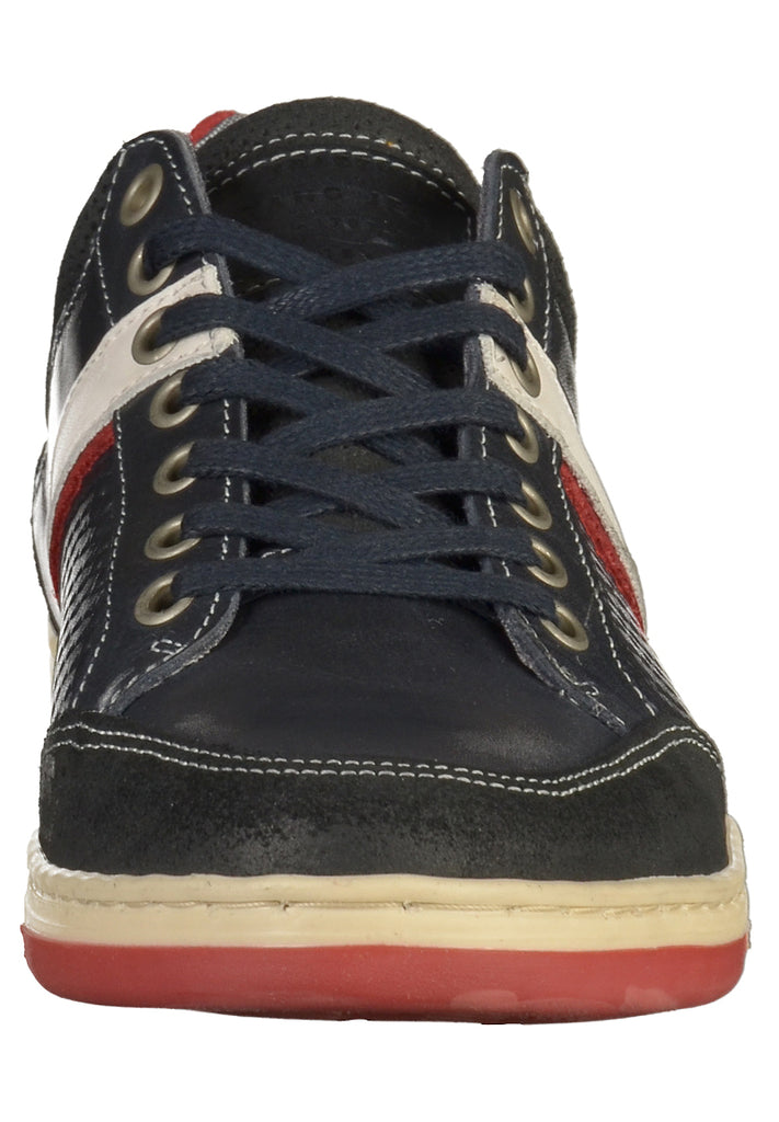 Mustang Sneaker Leder Navy - surf4shoes