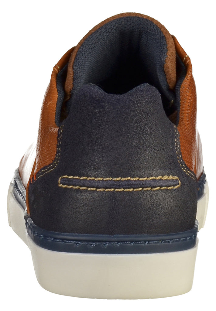 Mustang Sneaker Leder Cognac - surf4shoes
