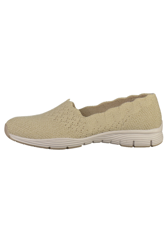 Skechers Slipper Textil Natur - surf4shoes