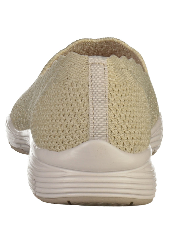 Skechers Slipper Textil Natur - surf4shoes