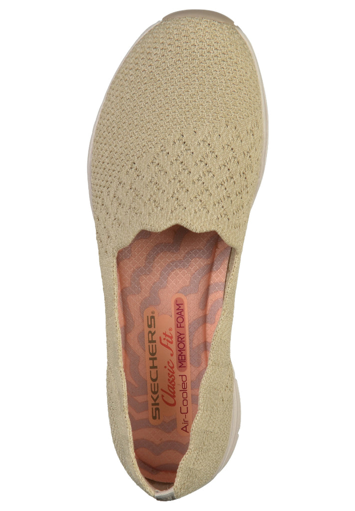Skechers Slipper Textil Natur - surf4shoes