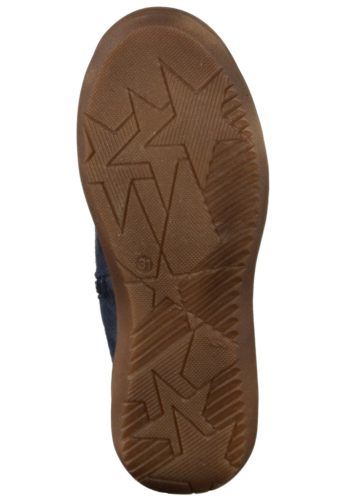 Richter Stiefel Veloursleder Blau - surf4shoes