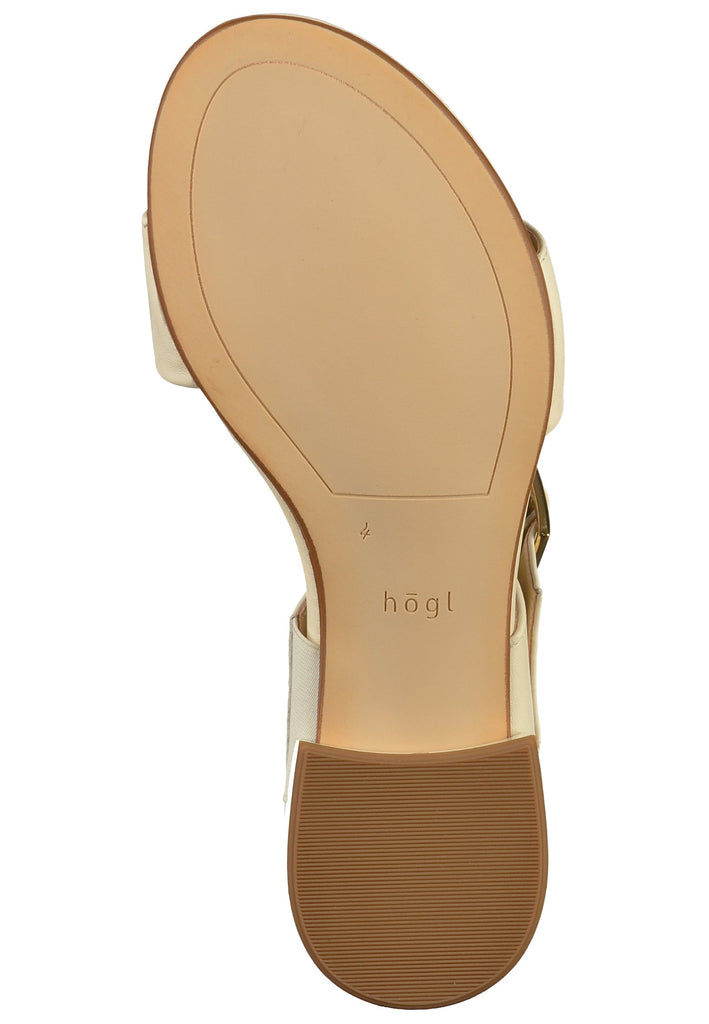 Högl Sandalen Leder Weiß - surf4shoes