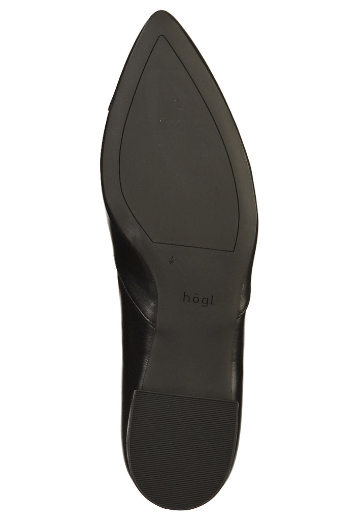 Högl Pumps Leder Schwarz - surf4shoes