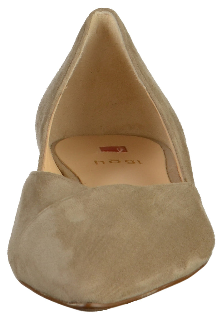 Högl Pumps Leder Khaki - surf4shoes