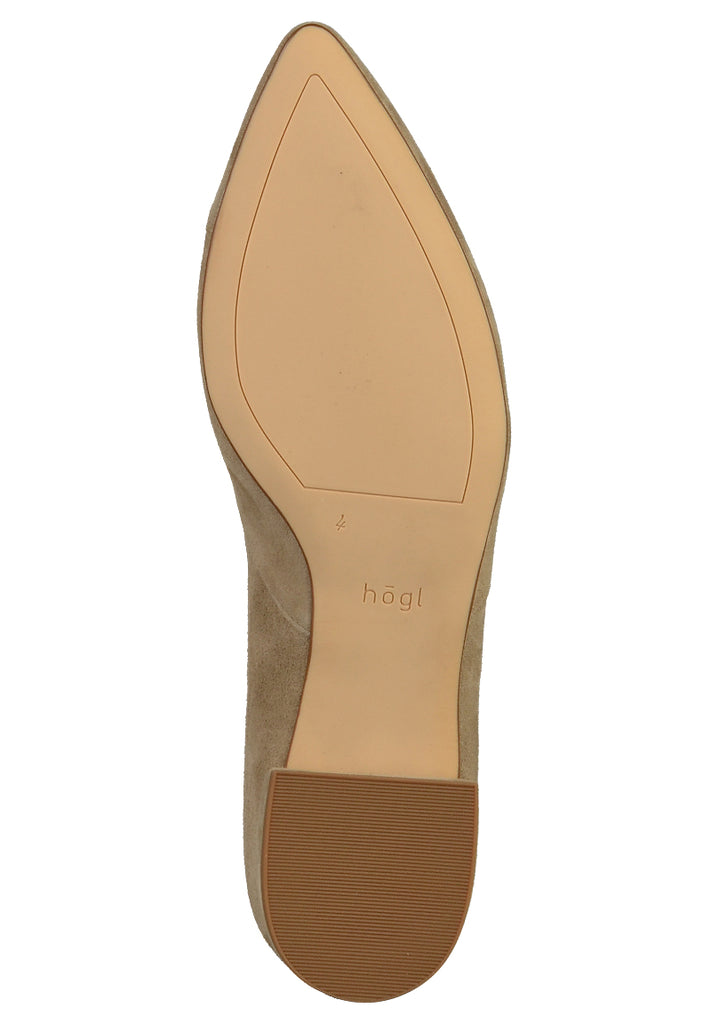 Högl Pumps Leder Khaki - surf4shoes