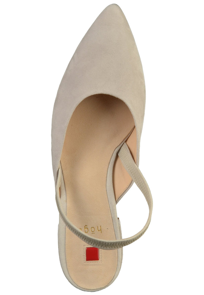 Högl Pumps Leder Hellgrau - surf4shoes
