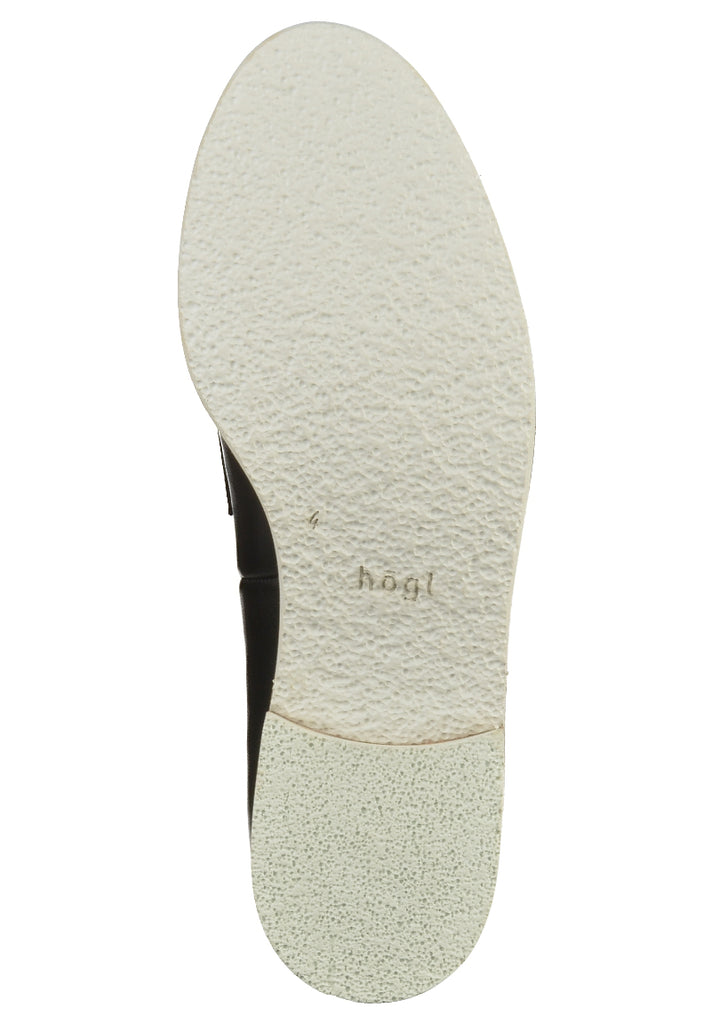 Högl Slipper Leder Schwarz - surf4shoes