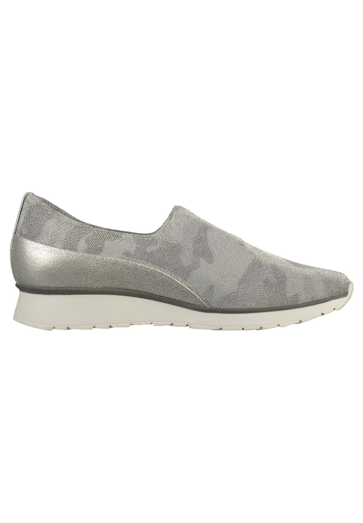 Högl Slipper Lederimitat/Textil Silber - surf4shoes
