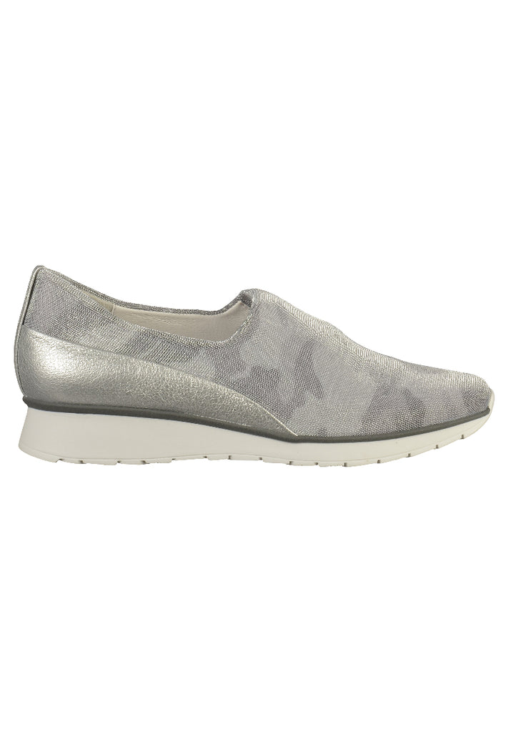 Högl Slipper Lederimitat/Textil Silber - surf4shoes
