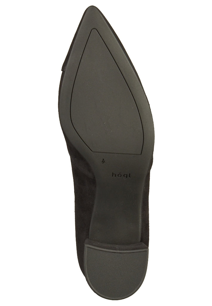 Högl Pumps Leder Schwarz - surf4shoes
