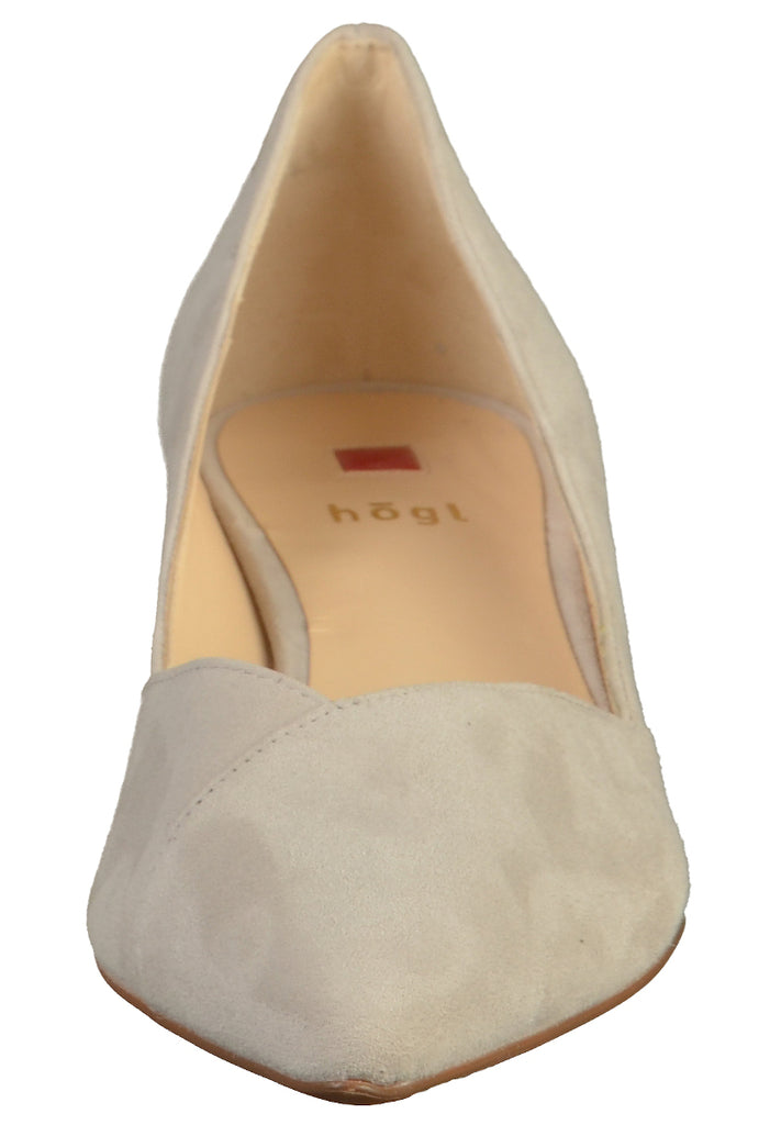 Högl Pumps Leder Hellgrau - surf4shoes