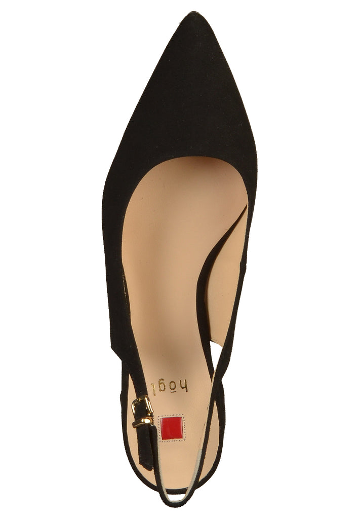 Högl Pumps Leder Schwarz - surf4shoes