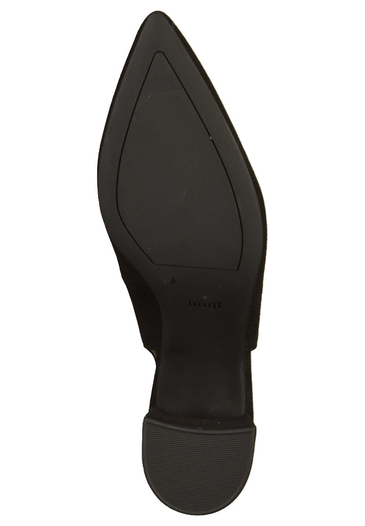 Högl Pumps Leder Schwarz - surf4shoes