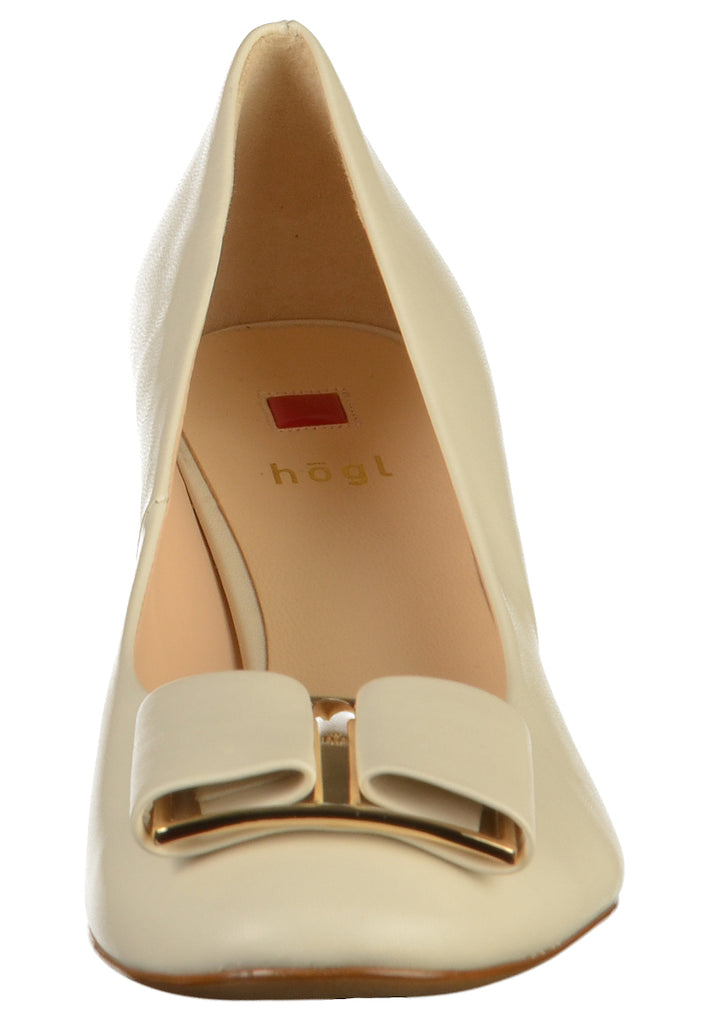 Högl Pumps Leder Ivory - surf4shoes
