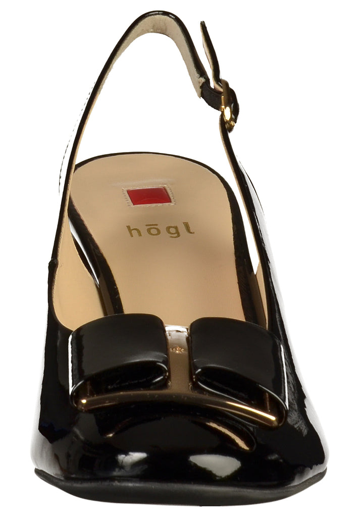 Högl Pumps Leder Schwarz - surf4shoes