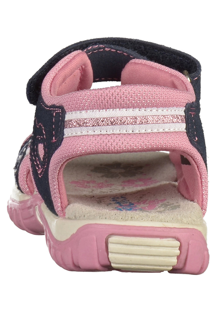 Richter Sandalen Veloursleder/Textil Rosa - surf4shoes