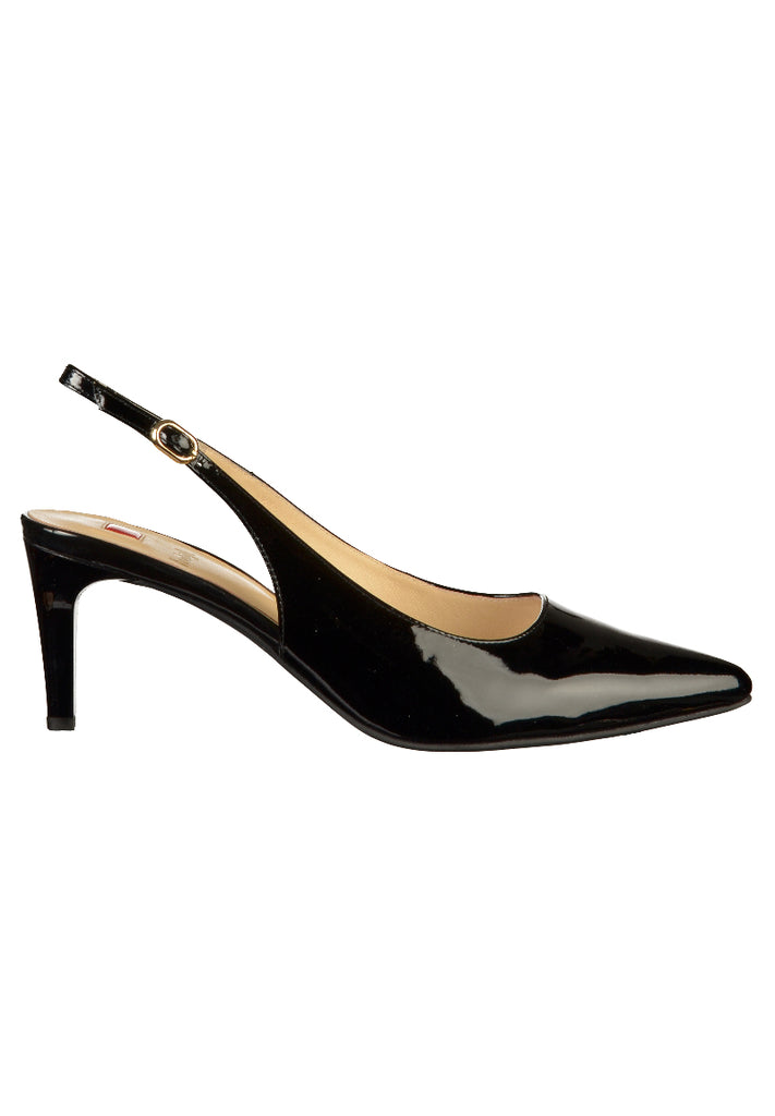 Högl Pumps Leder Schwarz - surf4shoes